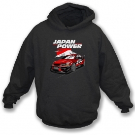 Mitsubishi Evo "Japan Power" Kids Hooded Sweatshirt