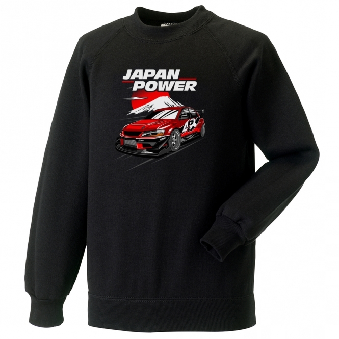 Mitsubishi Evo "Japan Power" Sweatshirt