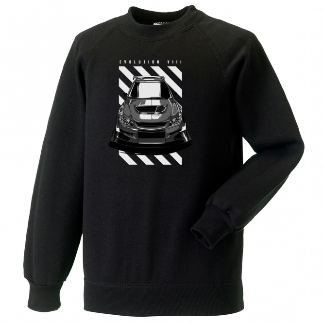Mitsubishi Lancer Evo VIII "Evolution VIII" Kids Sweatshirt