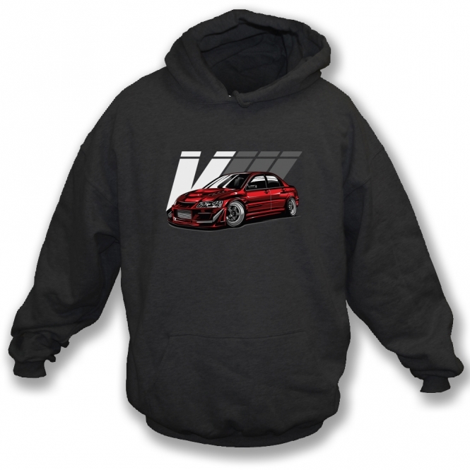 Mitsubishi Lancer Evo VIII Kids Hooded Sweatshirt