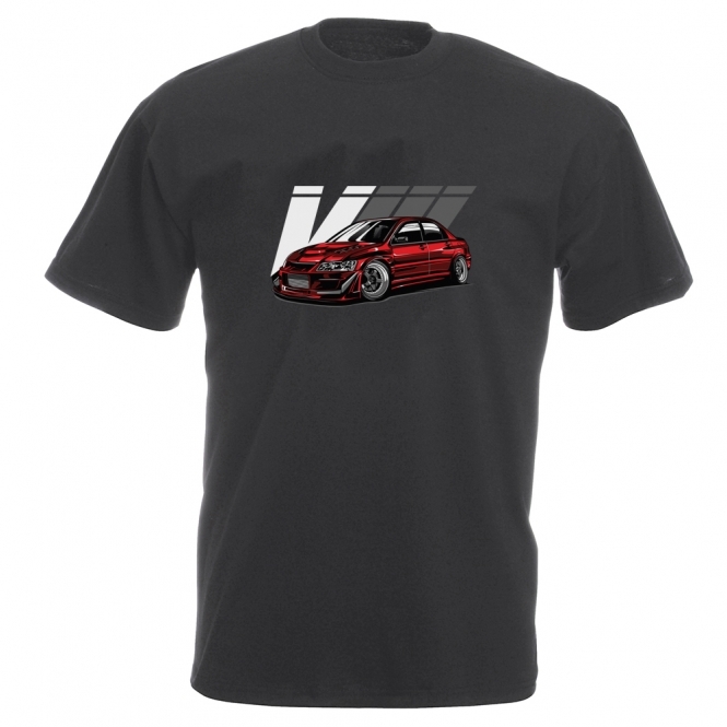 Mitsubishi Lancer Evo VIII Vintage Wash T-Shirt