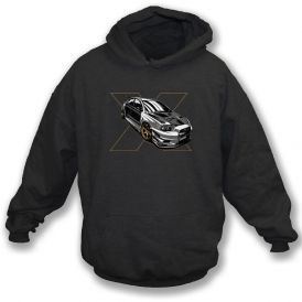 Mitsubishi Lancer Evo X Hooded Sweatshirt