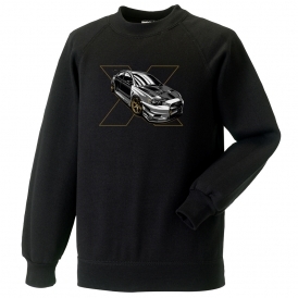 Mitsubishi Lancer Evo X Kids Sweatshirt