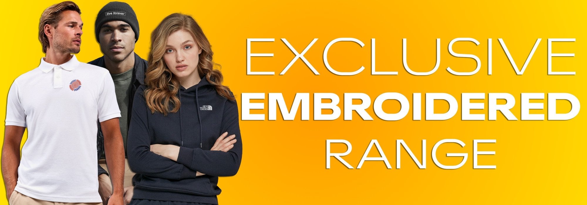 Exclusive Embroidered Range!