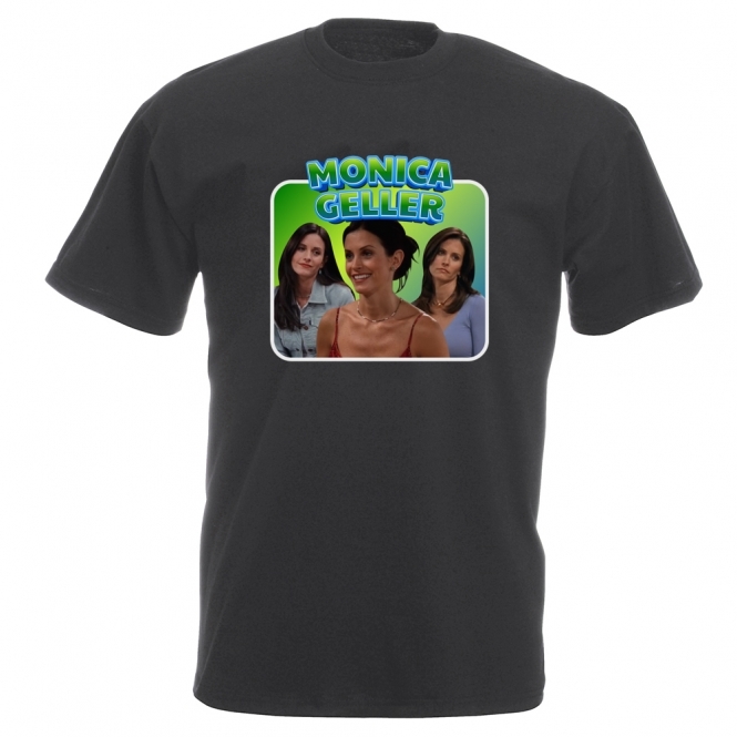 Monica Geller Collage (F.R.I.E.N.D.S. Influenced) Vintage Wash T-Shirt