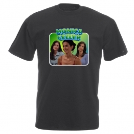 Monica Geller Collage (F.R.I.E.N.D.S. Influenced) Vintage Wash T-Shirt