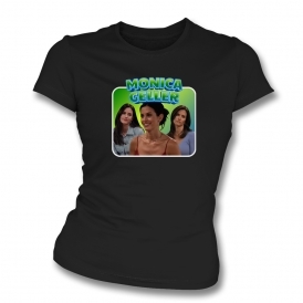 Monica Geller Collage (F.R.I.E.N.D.S. Influenced) Womens Slim Fit T-Shirt