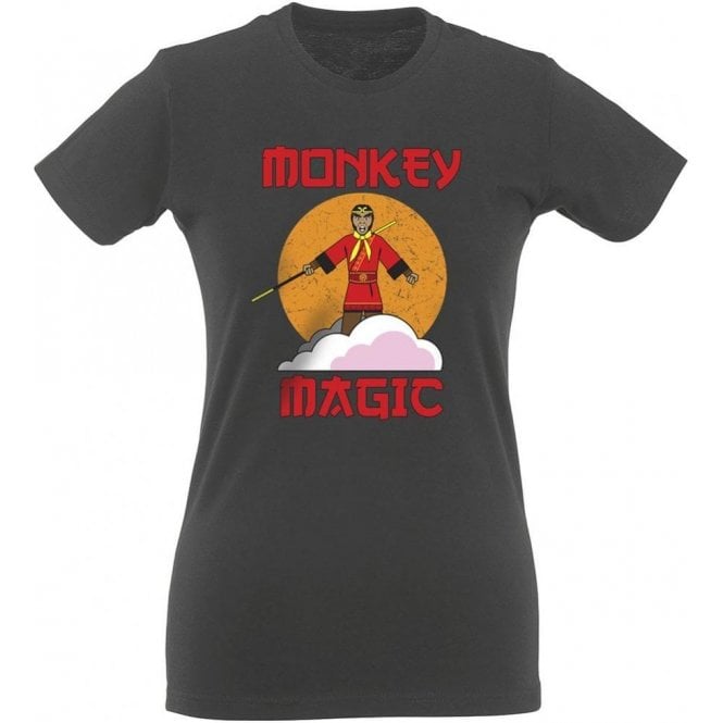 Monkey Magic Womens Slim Fit T-Shirt