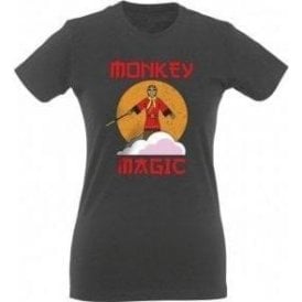 Monkey Magic Womens Slim Fit T-Shirt