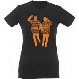 Morecambe & Wise "Bring Me Sunshine" Womens Slim Fit T-Shirt