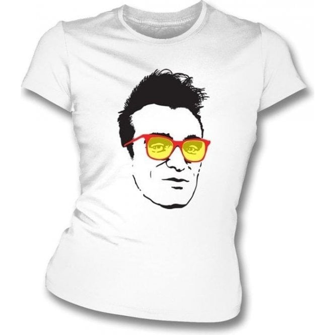 Morrissey Cartoon (The Smiths) Picture Womens Slim Fit T-Shirt