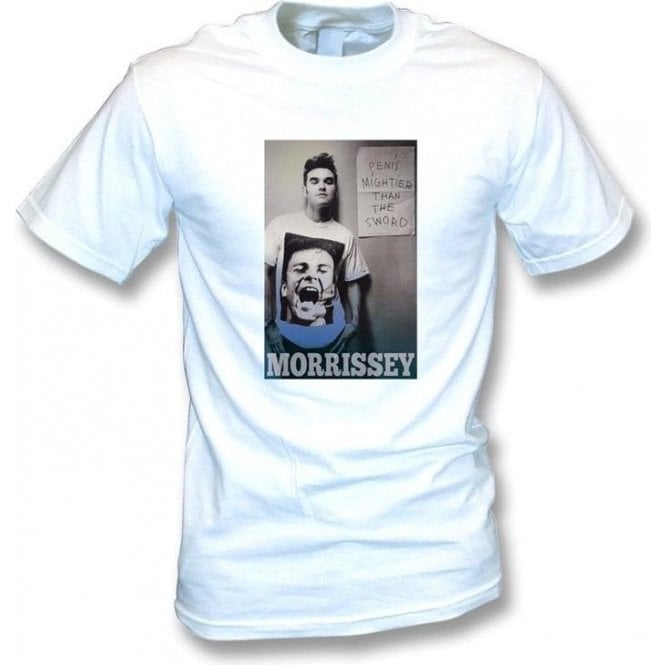 Morrissey Pen Is Mightier Than The Sword T-Shirt