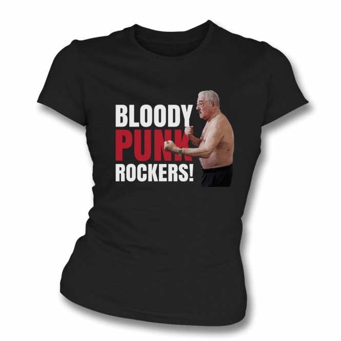 Mr. Morris - Punk Rockers (Friday Night Dinner) Organic Womens Slim Fit T-Shirt