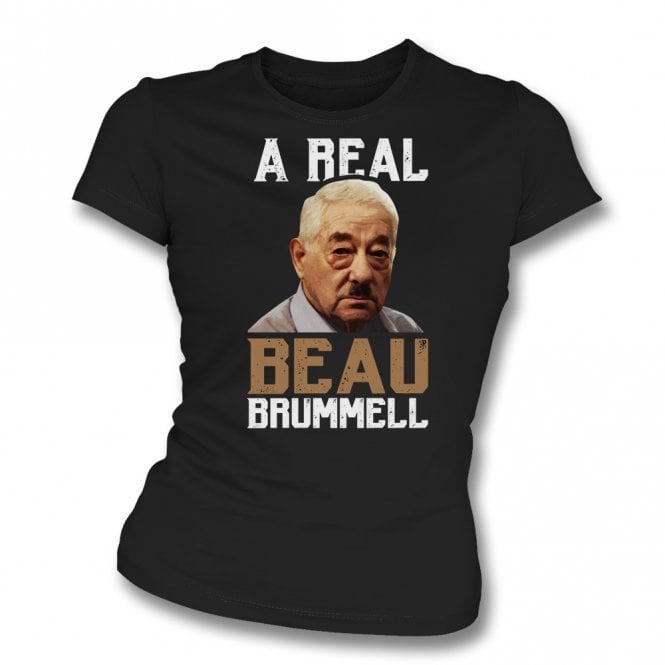 Mr. Morris - Real Beau Brummell (Friday Night Dinner) Womens Slim Fit T-Shirt