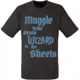Muggle In The Street, Wizard In The Sheets T-Shirt