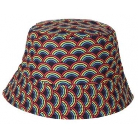 Multi Rainbows Reversible Bucket Hat