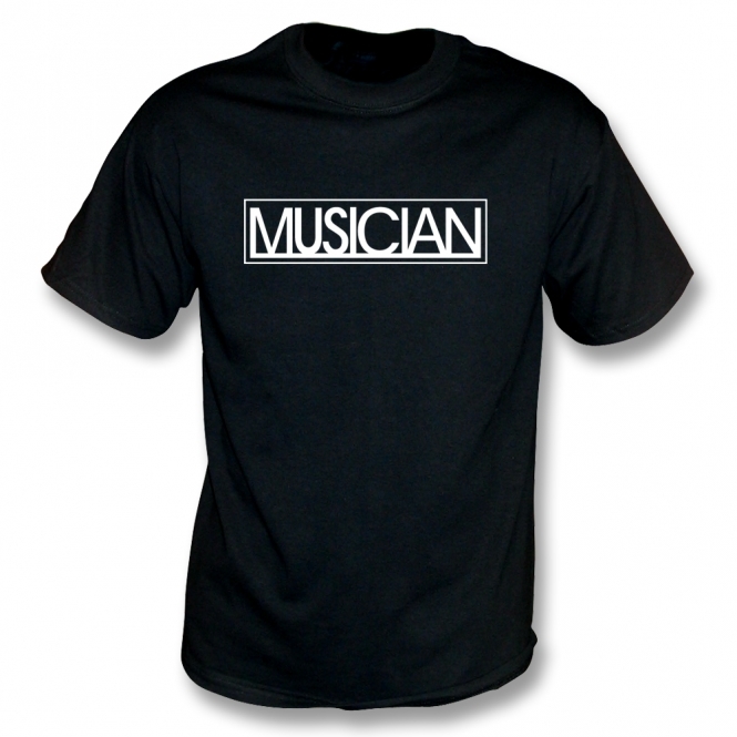 Musician Logo (As Worn By Liam Gallagher, Oasis/Beady Eye) Organic T-Shirt