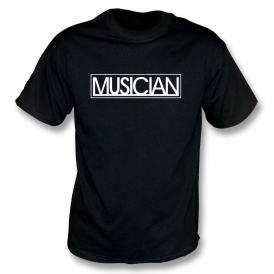 Musician Logo (As Worn By Liam Gallagher, Oasis/Beady Eye) Organic T-Shirt