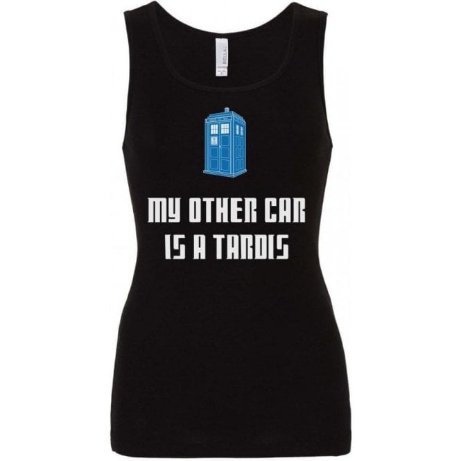 My Other Car Is A TARDIS Womens Baby Rib Tank Top