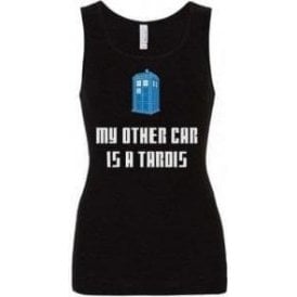 My Other Car Is A TARDIS Womens Baby Rib Tank Top