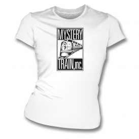 Mystery Train Inc. (As Worn By Joe Strummer, The Clash) Organic Womens Slim Fit T-Shirt