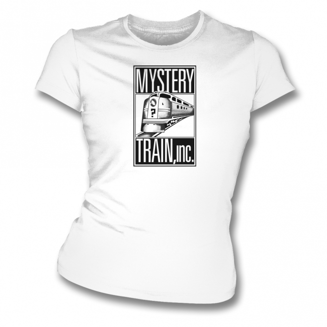 Mystery Train Inc. (As Worn By Joe Strummer, The Clash) Womens Slim Fit T-Shirt