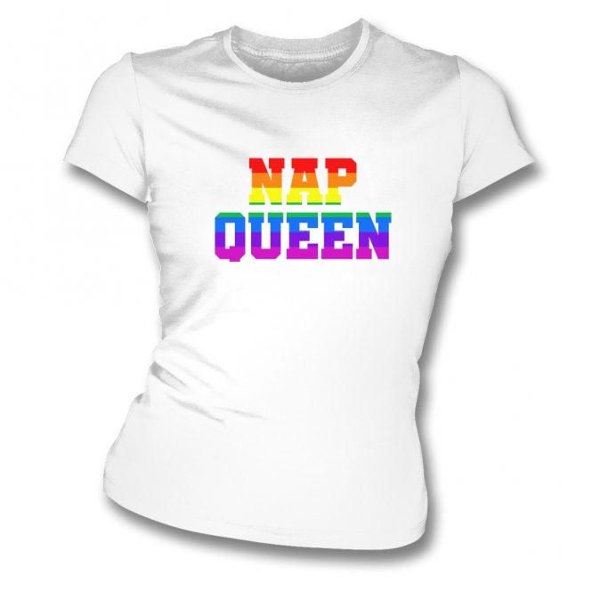 Nap Queen Womens Slim Fit T-Shirt