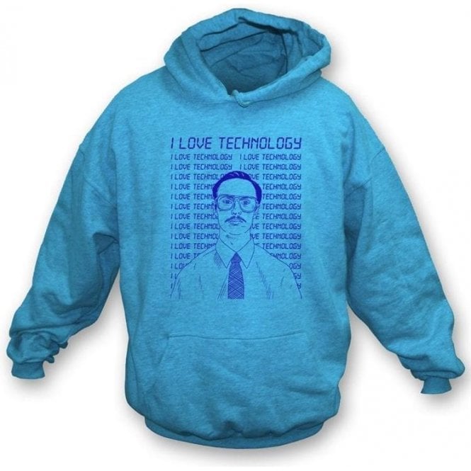 Napoleon Dynamite I love Technology Hooded Sweatshirt