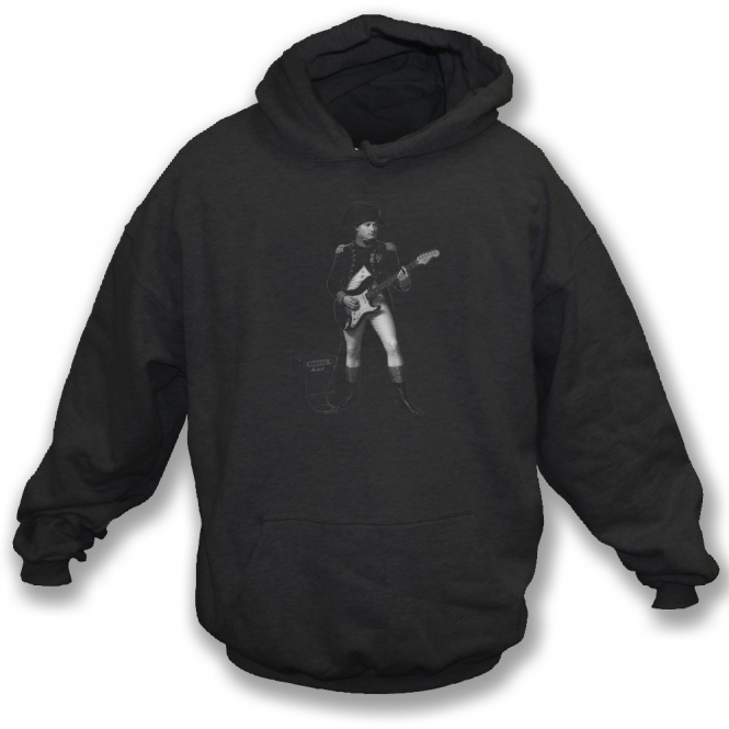Napoleon On Electric Guitar Hooded Sweatshirt