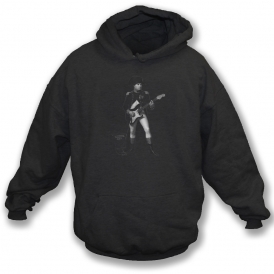 Napoleon On Electric Guitar Organic Hooded Sweatshirt