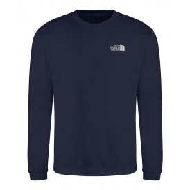 New World Order (As Worn By Damon Albarn, Blur) Embroidered Left Breast Logo Sweatshirt