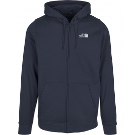 New World Order (As Worn By Damon Albarn, Blur) Embroidered Left Breast Logo Zip Hooded Sweatshirt