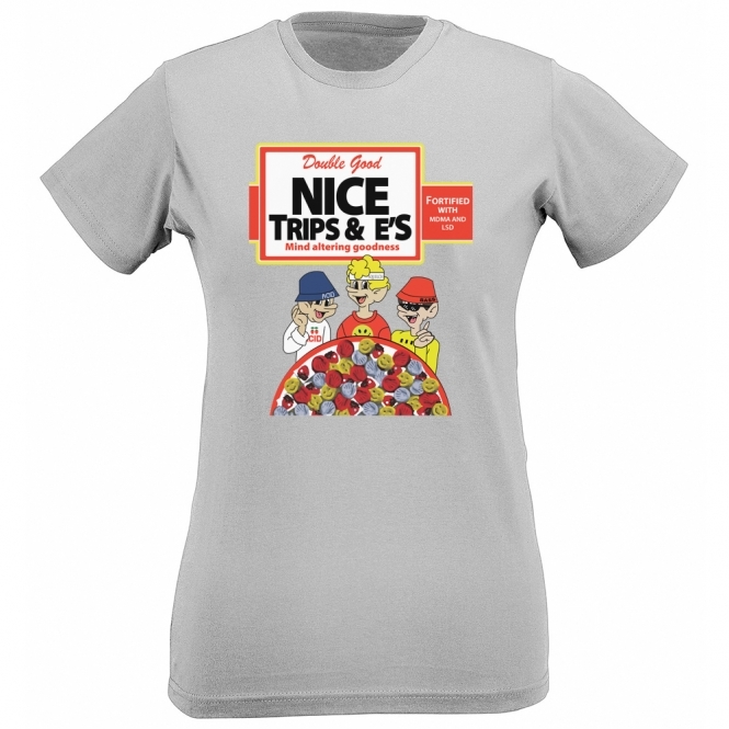 Nice Trips & E's Womens Slim Fit T-Shirt