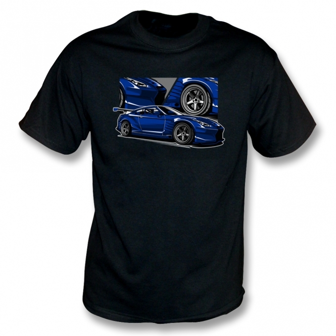 Nissan GT-R (Blue Car) T-Shirt