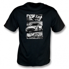 Nissan GT-R R35 (Comic Style) Kids T-Shirt