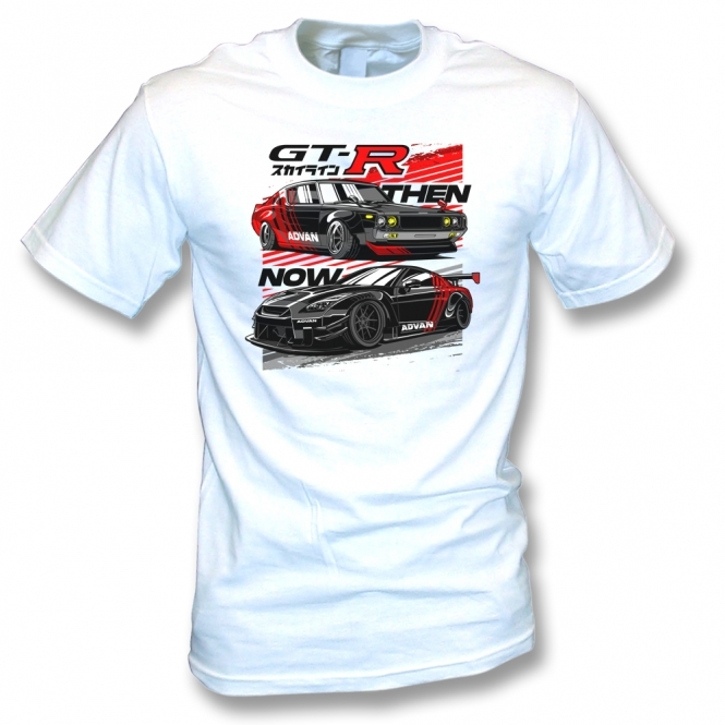 Nissan GT-R Then & Now Kids T-Shirt