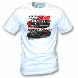 Nissan GT-R Then & Now Kids T-Shirt