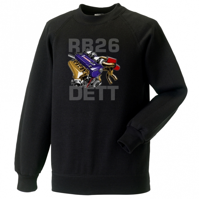 Nissan RB26DETT Engine Kids Sweatshirt