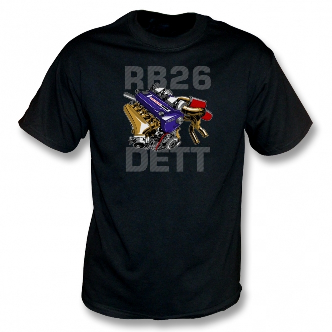 Nissan RB26DETT Engine T-Shirt