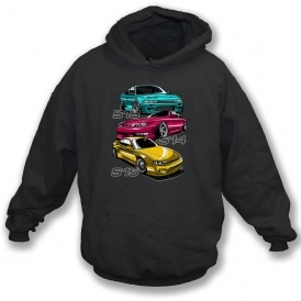 Nissan Silvia Chassis Kids Hooded Sweatshirt