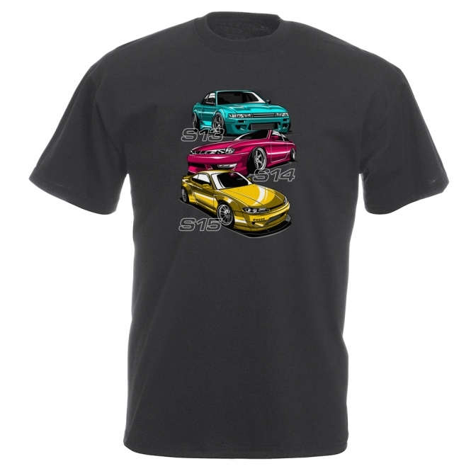 Nissan Silvia Chassis Vintage Wash T-Shirt