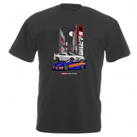 Nissan Silvia S15 In Tokyo Vintage Wash T-Shirt