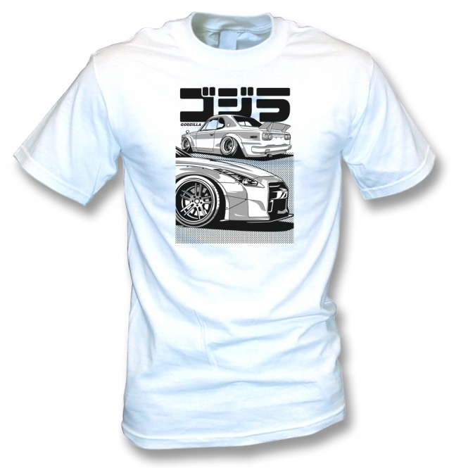 Nissan Skyline GT-R Godzilla (Comic Style) T-Shirt