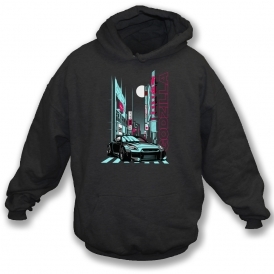 Nissan Skyline GT-R Godzilla (Neon City) Kids Hooded Sweatshirt