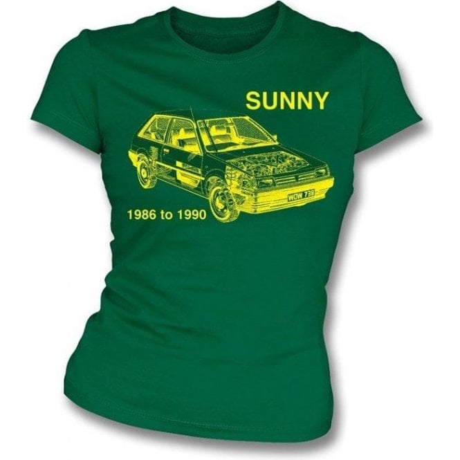 Nissan Sunny Womens Slim Fit T-Shirt