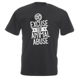 No Excuse For Animal Abuse Vintage Wash T-Shirt