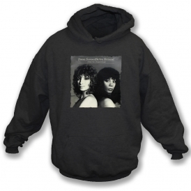 No More Tears (Enough Is Enough) (Streisand/Summer) Hooded Sweatshirt