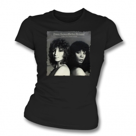 No More Tears (Enough Is Enough) (Streisand/Summer) Womens Slim Fit T-Shirt
