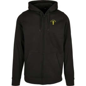 No Pasaran (As Worn By Tolokonnikova, Pussy Riot) Embroidered Left Breast Logo Zip Hooded Sweatshirt