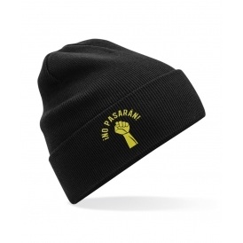 No Pasaran (As Worn By Tolokonnikova, Pussy Riot) Embroidered Organic Cotton Beanie